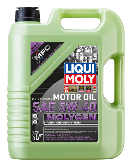 Liqui Moly Molygen New Generation 5W40 - Upgrade Your Engine Performance & Protection